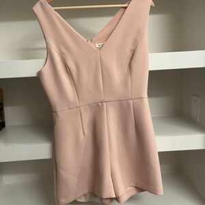 BCBG Generation short romper in light pink